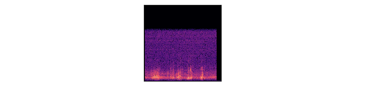 Spectrogram for AudioLDM